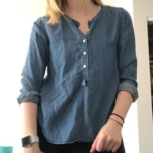 Chambray Button Shirt